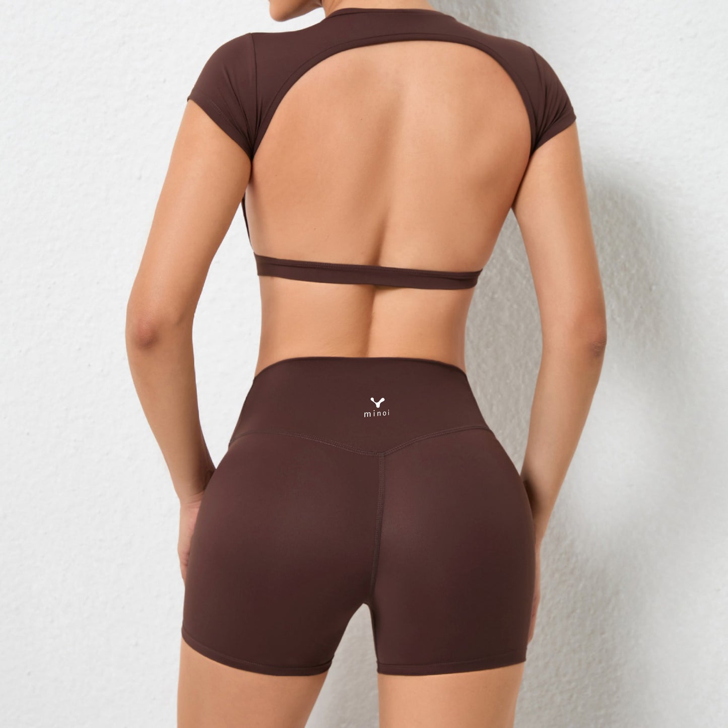 lnner Bloom shorts in Coffee