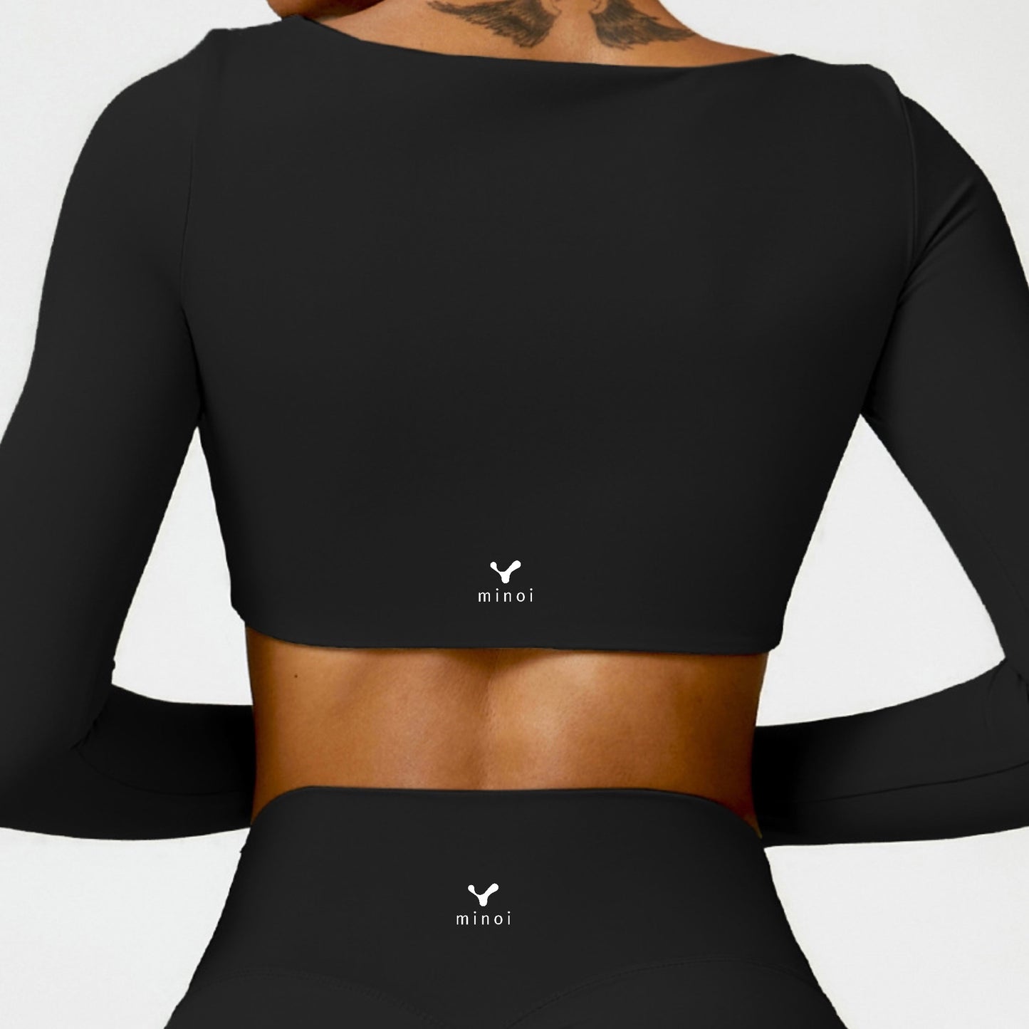 Inner Bloom longsleeve in Black