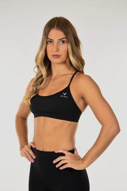 Soft Touch - Moderate support Sports Bra in black