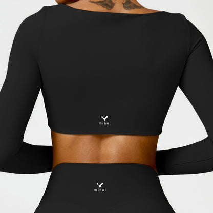 Inner Bloom longsleeve in Black