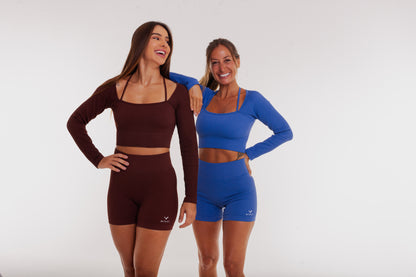 Mix & Match  - Rib Longsleeve in blue