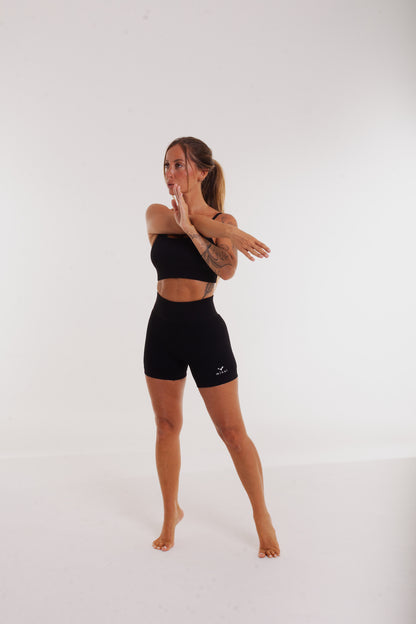Mix & Match - Rib Shorts in black